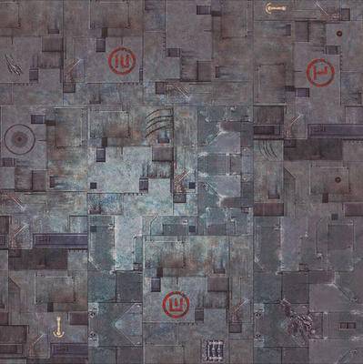 Herní podložka 4'x4' (122 x 122 cm) - různé motivy Barva: Tricity