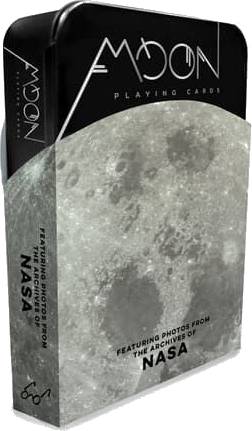Vesmírné hrací karty Měsíc