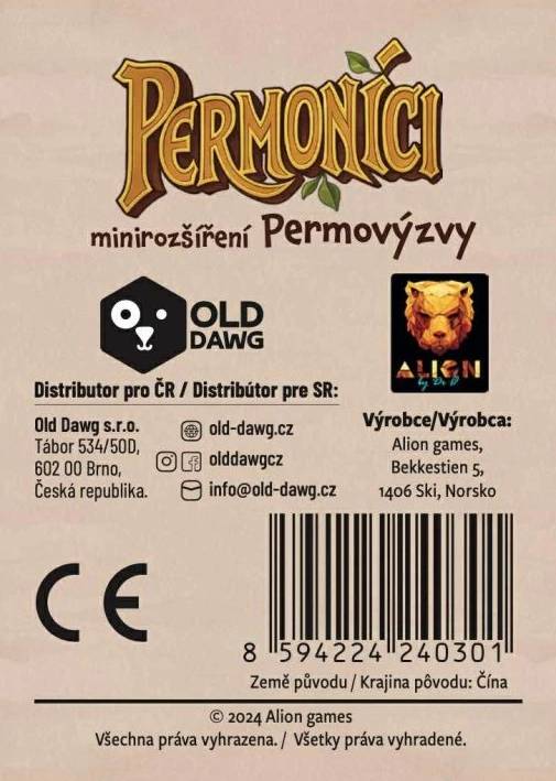 Permoníci: Permovýzvy - mini rozšíření