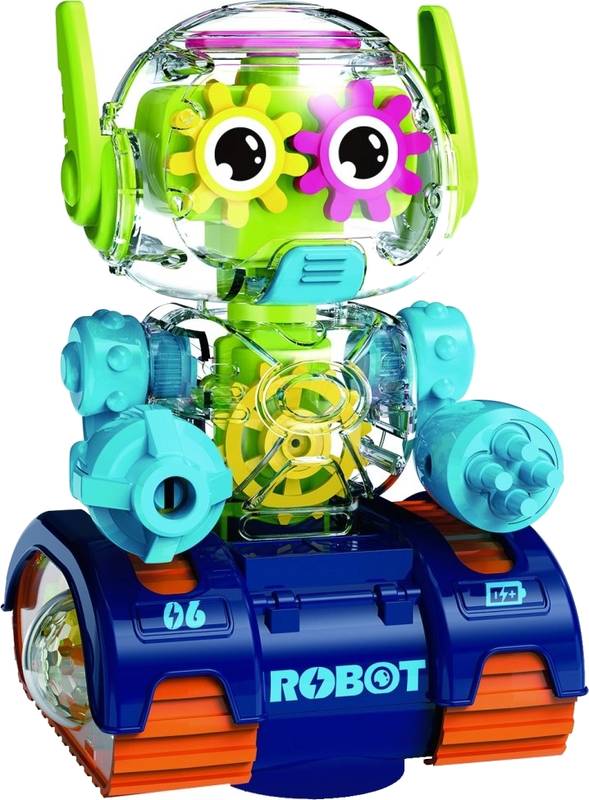 Robot se světelným a zvukovým efektem