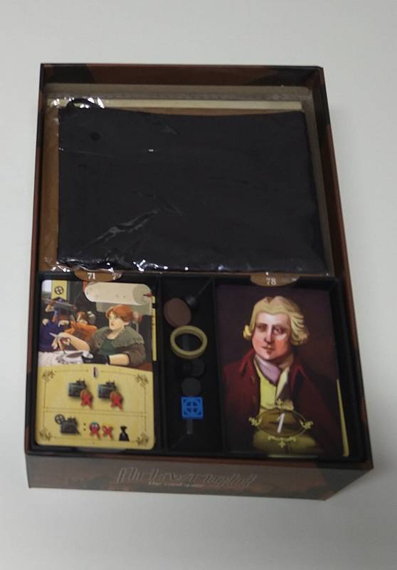 Arkwright: Karetní hra Insert (černý, 91658) NENÍ HRA! Insert: Arkwright: The Card Game