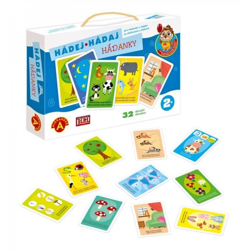 Hádej hádanky-poznávání pro nejmenší