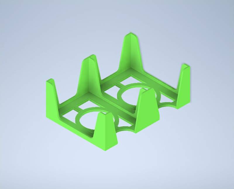 Krabička na karty 45x68mm (černá) Varianta: 2 přihrádky NENÍ HRA!