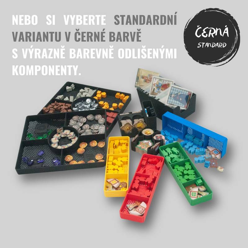 Katedrála - INSERT do hry (79382) Barva: Černá NENÍ HRA! Insert: The Red Cathedral