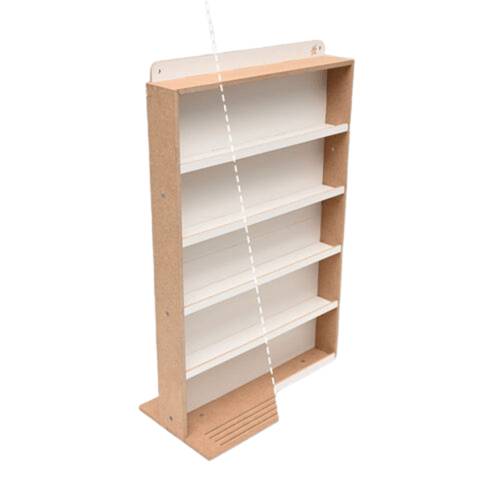 Závěsná přihrádka a modul na barvy (5 polic)