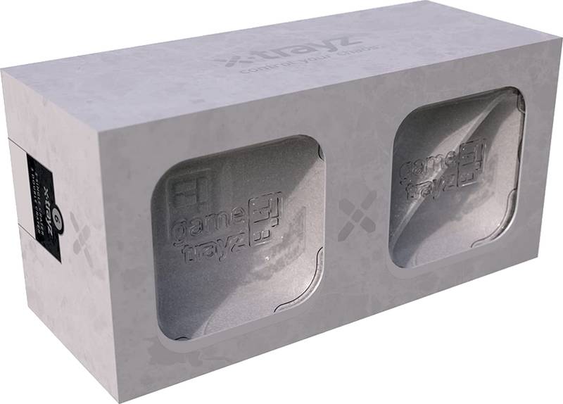 X-Trayz - White Set - pořadač na komponenty - bílý