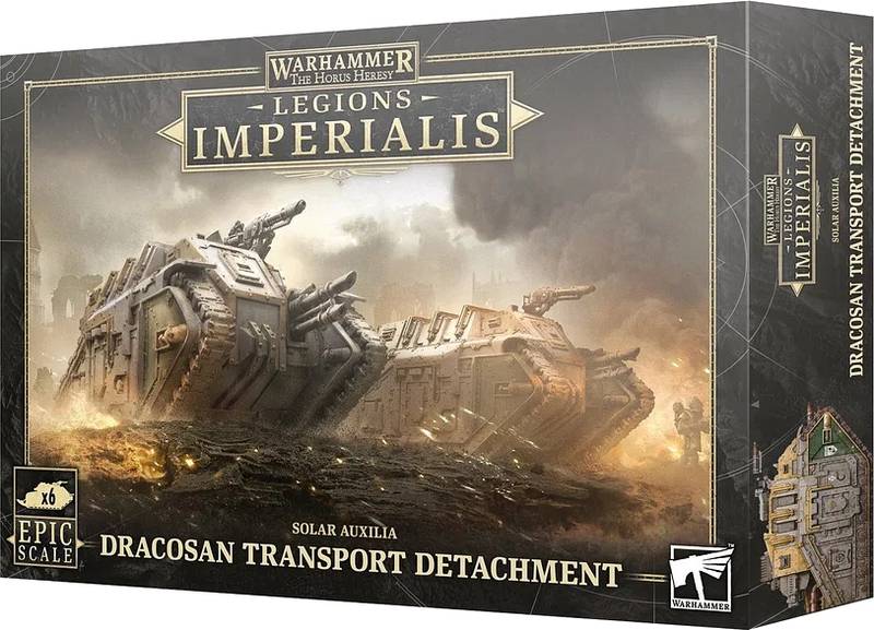 Warhammer The Horus Heresy - Solar Auxilia: Dracosan Transport Detachment - Epic Scale