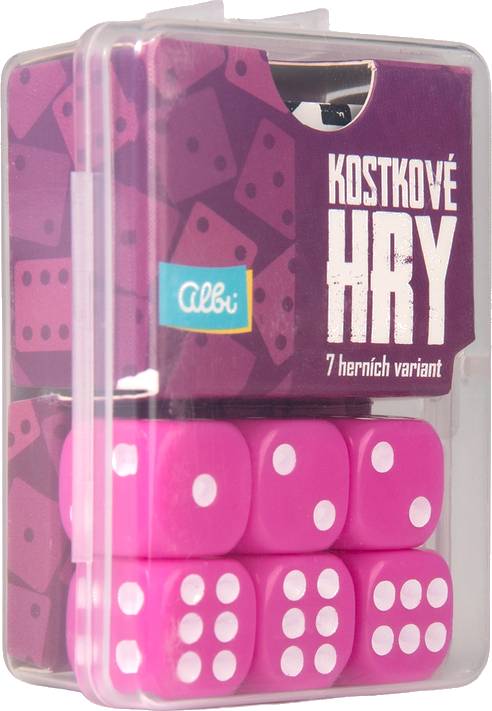 Fialové kostkové hry