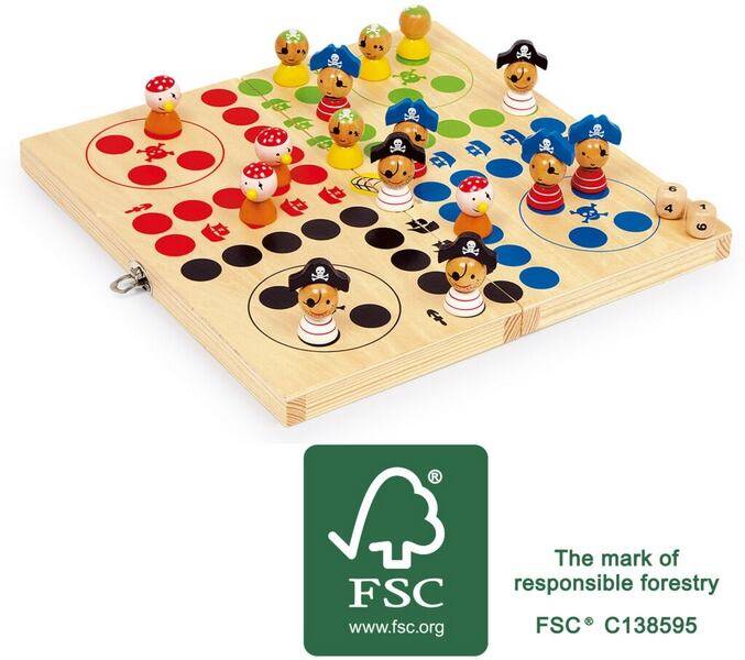 Small Foot Člověče nezlob se Piráti