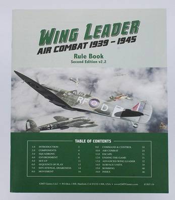 Wing Leader - Air Combat 1939 - 1945 - Rule book (second printing)