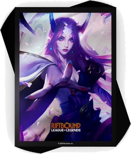 Blackfire Ochranné obaly na karty Riftbound - Spirit Blossom Irelia (100 ks)