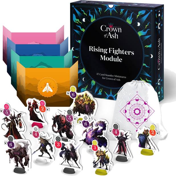 Koruna z popela - sada kartonových figurek bojovníků