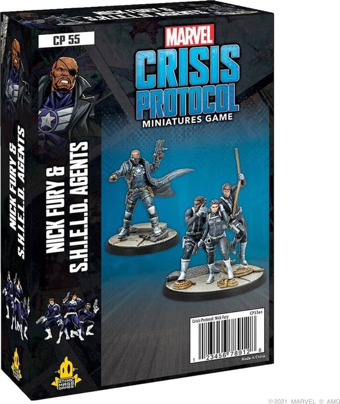 Marvel Crisis Protocol Nick Fury & S.H.I.E.L.D. Agents