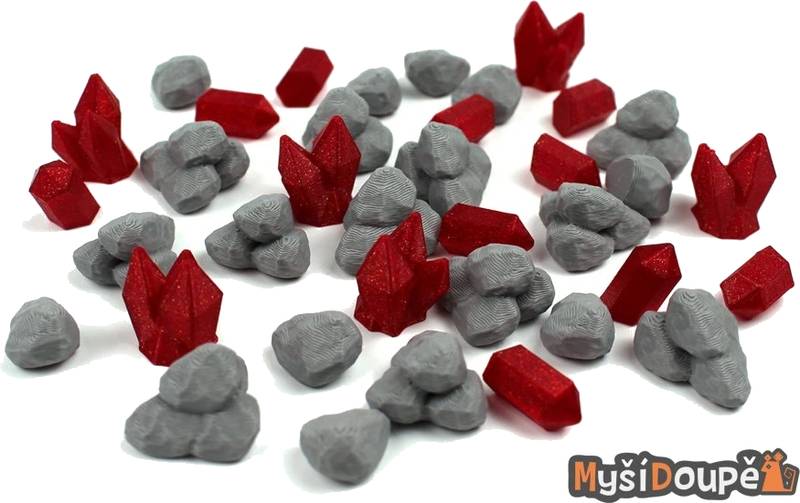 3D žetony Heroes of Might & Magic III - Suroviny