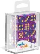 Dice Set Gemidice Amethyst - D6 16mm (12x)