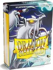 60 malých obalů Dragon Shield - matné Bílé