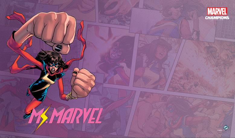 Marvel Champions: Ms. Marvel Gamemat