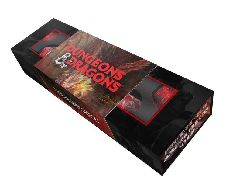 Sada 7 kostek Dungeons & Dragons Liquid Core Dragon Breath