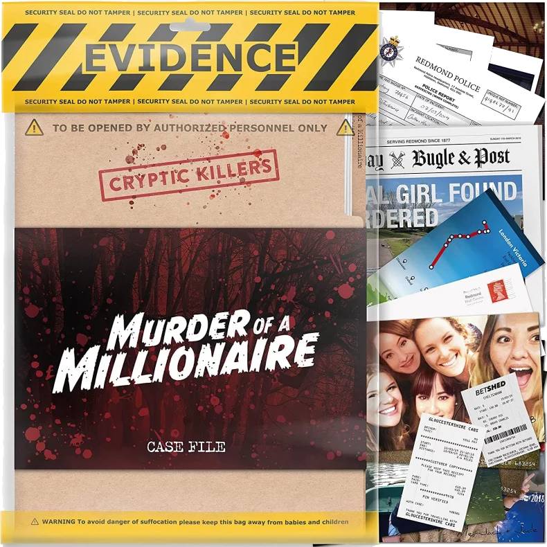 Cryptic Killers: Murder of a Millionaire