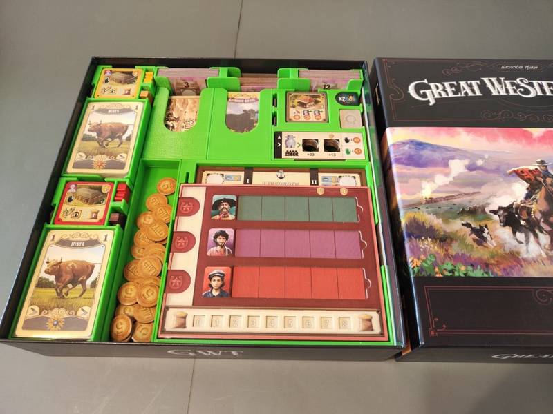 Great Western Trail - Argentina - Insert (černý, 0018) NENÍ HRA!