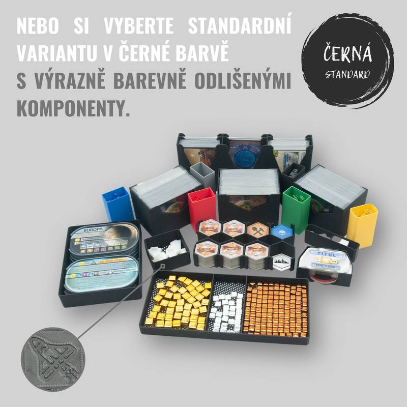 Mars Teraformace - INSERT do hry (79376) Barva: Černá NENÍ HRA! Insert: Terraforming Mars