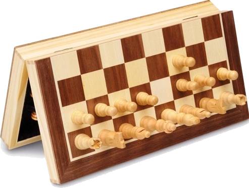 Šachy skládací magnetické