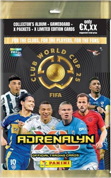 fotbalové karty FIFA Club World Cup 2025: Adrenalyn - Starter set