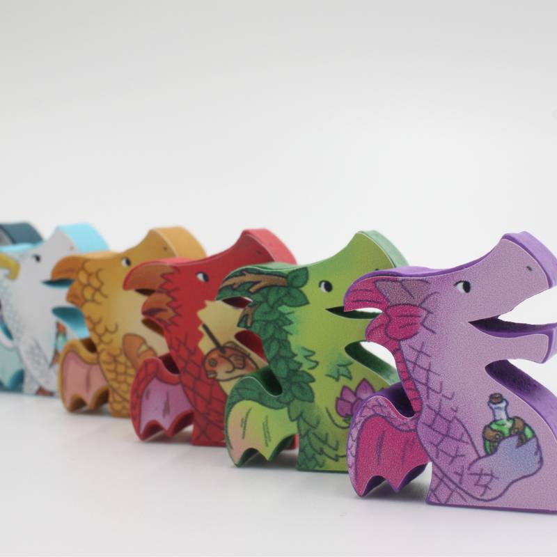 Samolepky pro Draci v práci