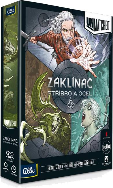 Unmatched Zaklínač - Stříbro a ocel