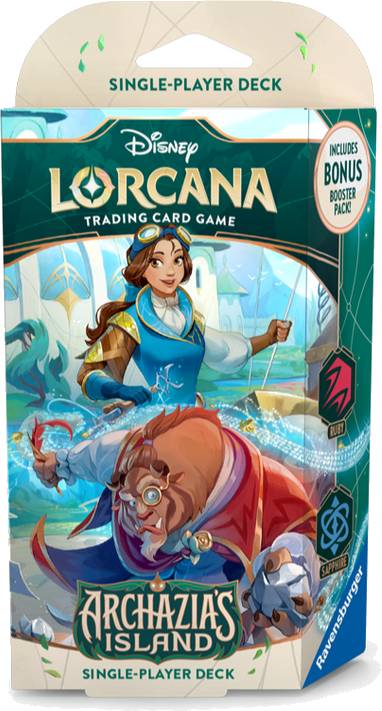 Disney Lorcana TCG: Archazia's Island - Starter Deck - Ruby a Sapphire