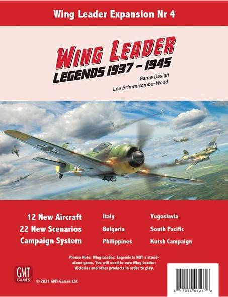 Wing Leader: Legends 1937-1945