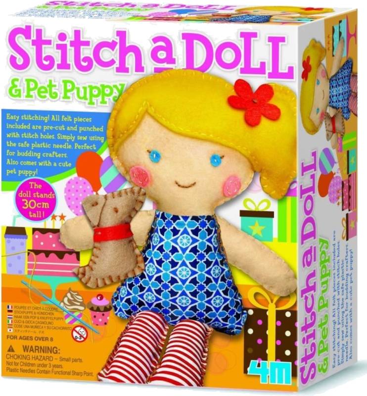 Kidzlabs ušij si panenku