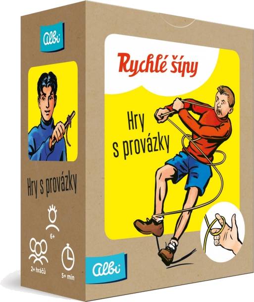 Albi rychlé šípy - hry s provázky