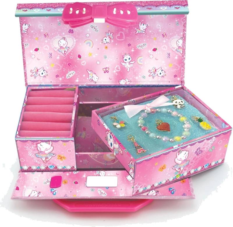 Šperkovnice kufřík - kočička