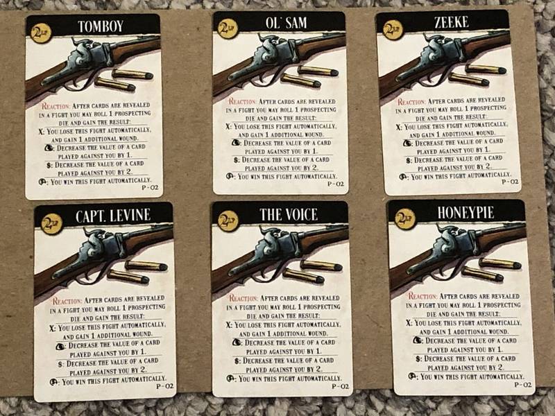 Western Legends: Promo "The Carbine Cards"