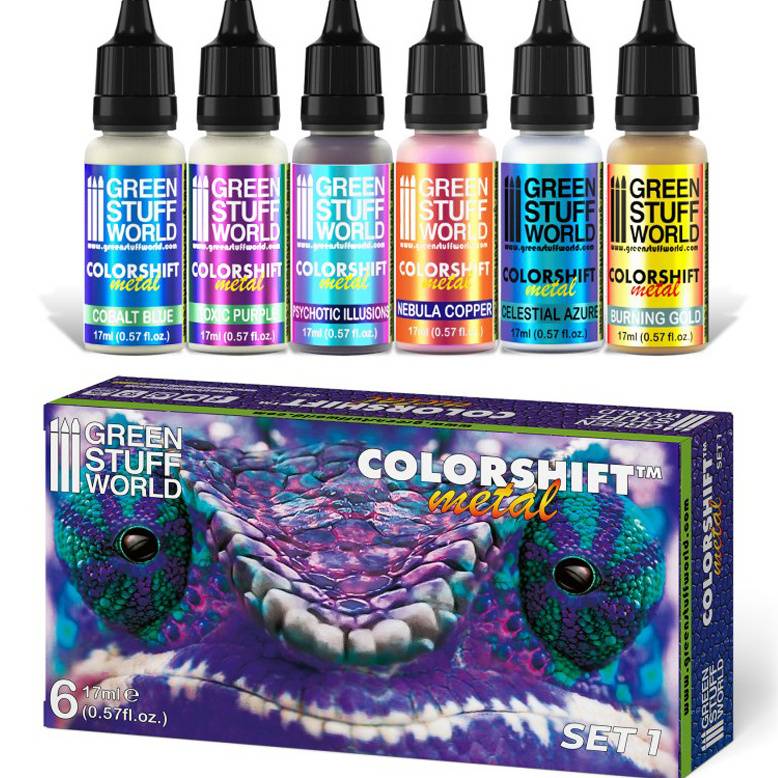 Green Stuff - Paint Set - Chameleon 1