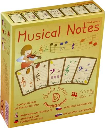 Notové karty Začátečníci a pokročilí