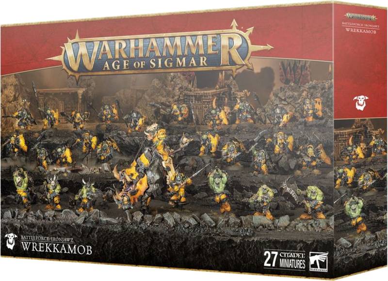 Warhammer Age of Sigmar - Ironjawz Battleforce: Wrekkamob