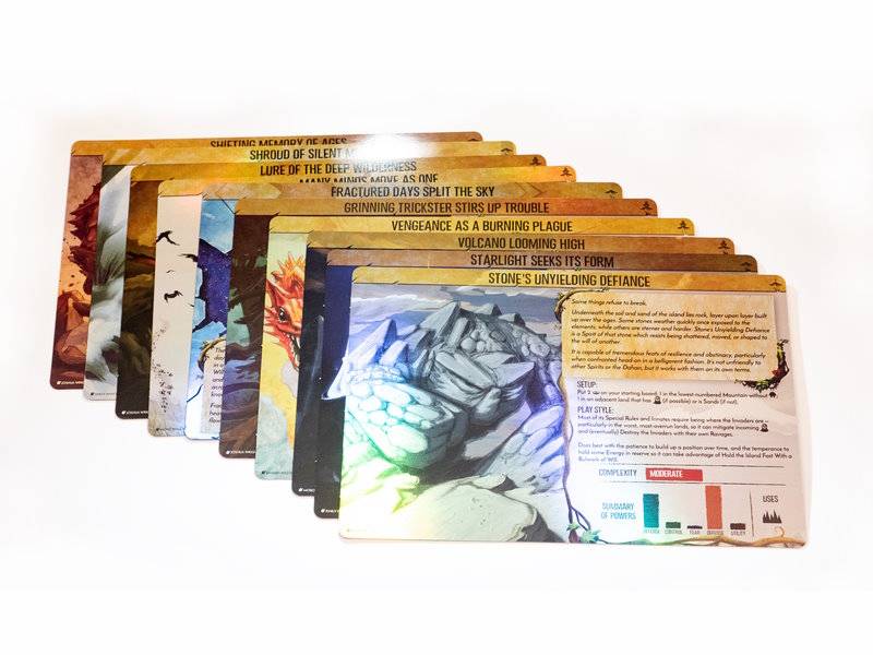 Spirit Island: Jagged Earth - Premium Foil Spirit Panels