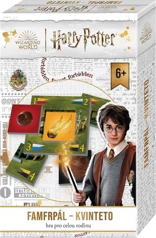 Harry Potter Famfrpál Kvinteto - rodinná hra (cestovní verze)