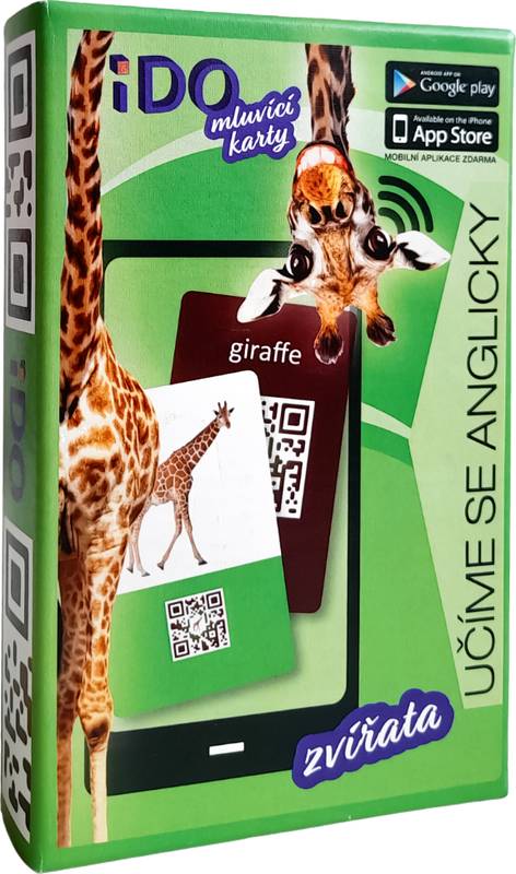 Anglické karty - Zvířata