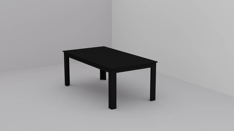 Deskoherní stůl 180x90 cm Barva: Černá/antracit