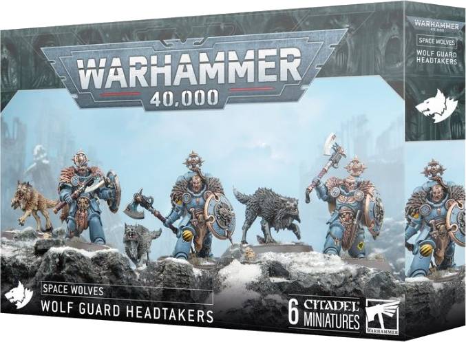 Space Wolves: Wolf Guard Headtakers