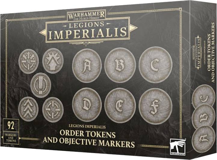 Legions Imperialis - Order Tokens and Objective Markers
