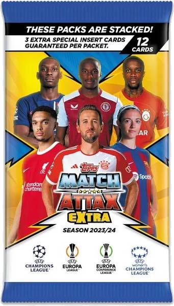 Fotbalové karty Topps Match Attax Extra 23/24 - Packet