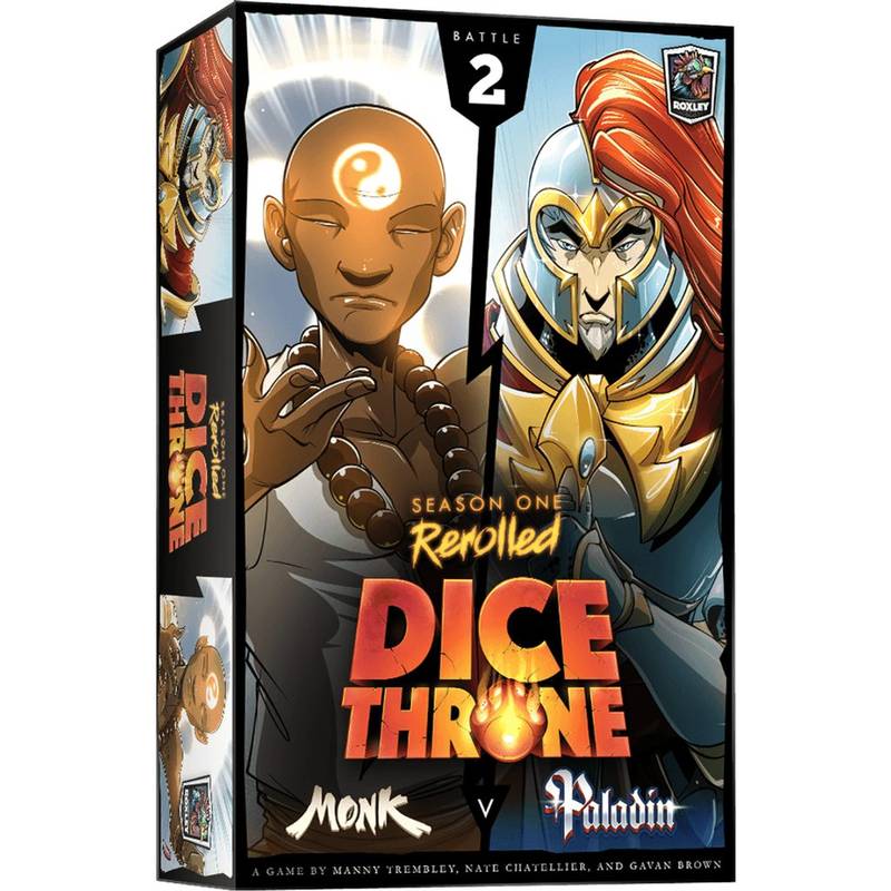 Dice Throne: Season One Rerolled - Monk v. Paladin