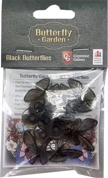 Butterfly Garden: Black Butterflies