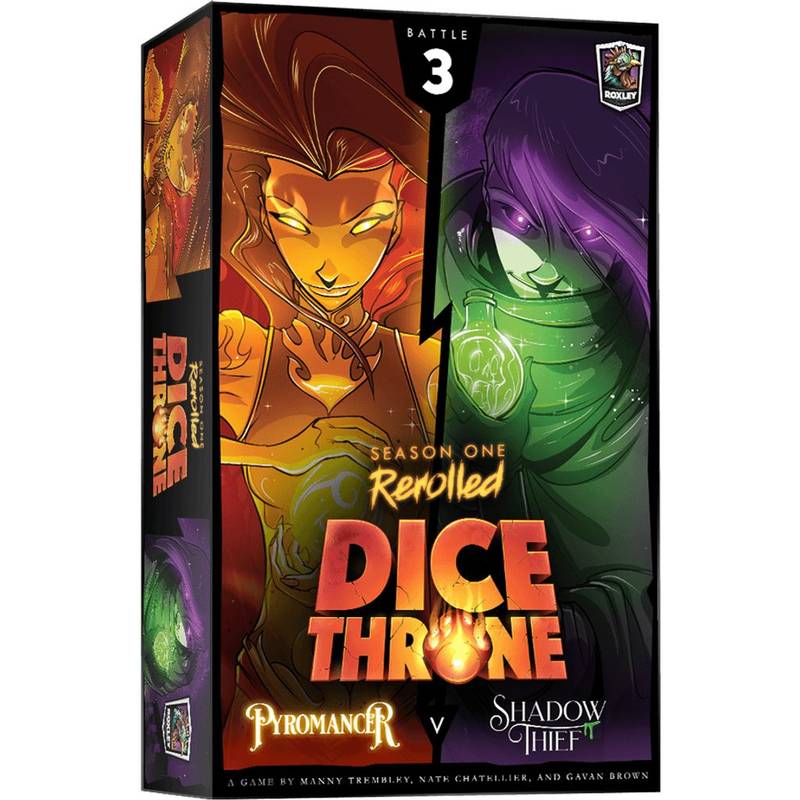 Dice Throne: Season One Rerolled - Pyromancer v. Shadow Thief