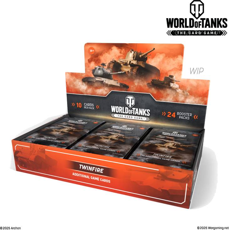 World of Tanks TCG: Twinfire - Booster Box (24 boosterů)