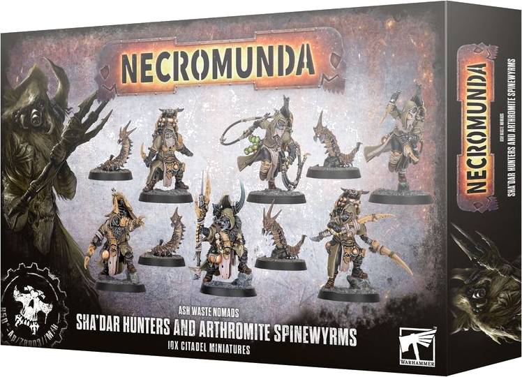 Necromunda: Sha'dar Hunters and Arthromite Spinewyrms